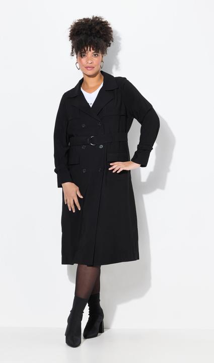 Produktbild Miamoda Trenchcoat, Classic Fit, Jeansoptik