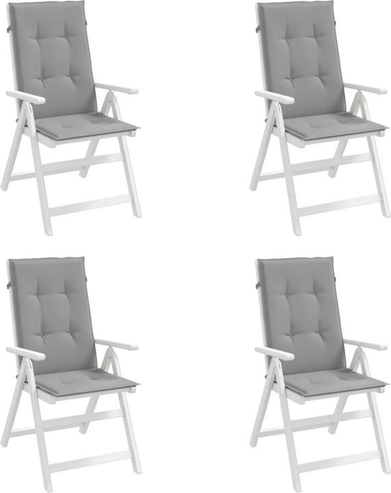 Produktbild vidaXL Gartenstuhlauflage für Hochlehner (120 x 50 cm)