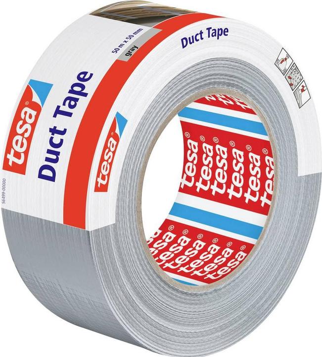 Produktbild tesa DUCT TAPE 50MX50MM 56499. GREY (50 mm)