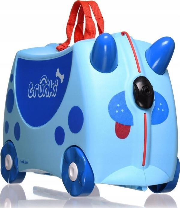 Trunki TRU-0063 WALIZECZKA JEŻDŻĄCA PIES (18 l)
