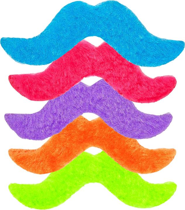 Produktbild Widmann Schnauz Set Rainbow