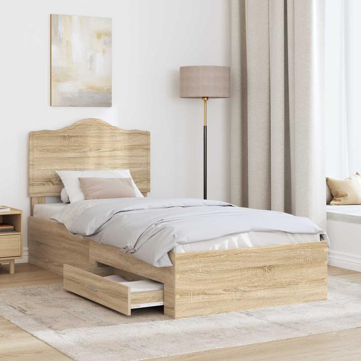Image du produit vidaXL Moderner Bettrahmen (90 x 190 cm)