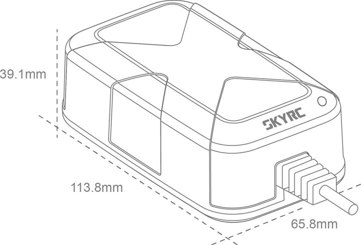 Produktbild SkyRC Netzteil PSA100 100W XT60 Ausgang