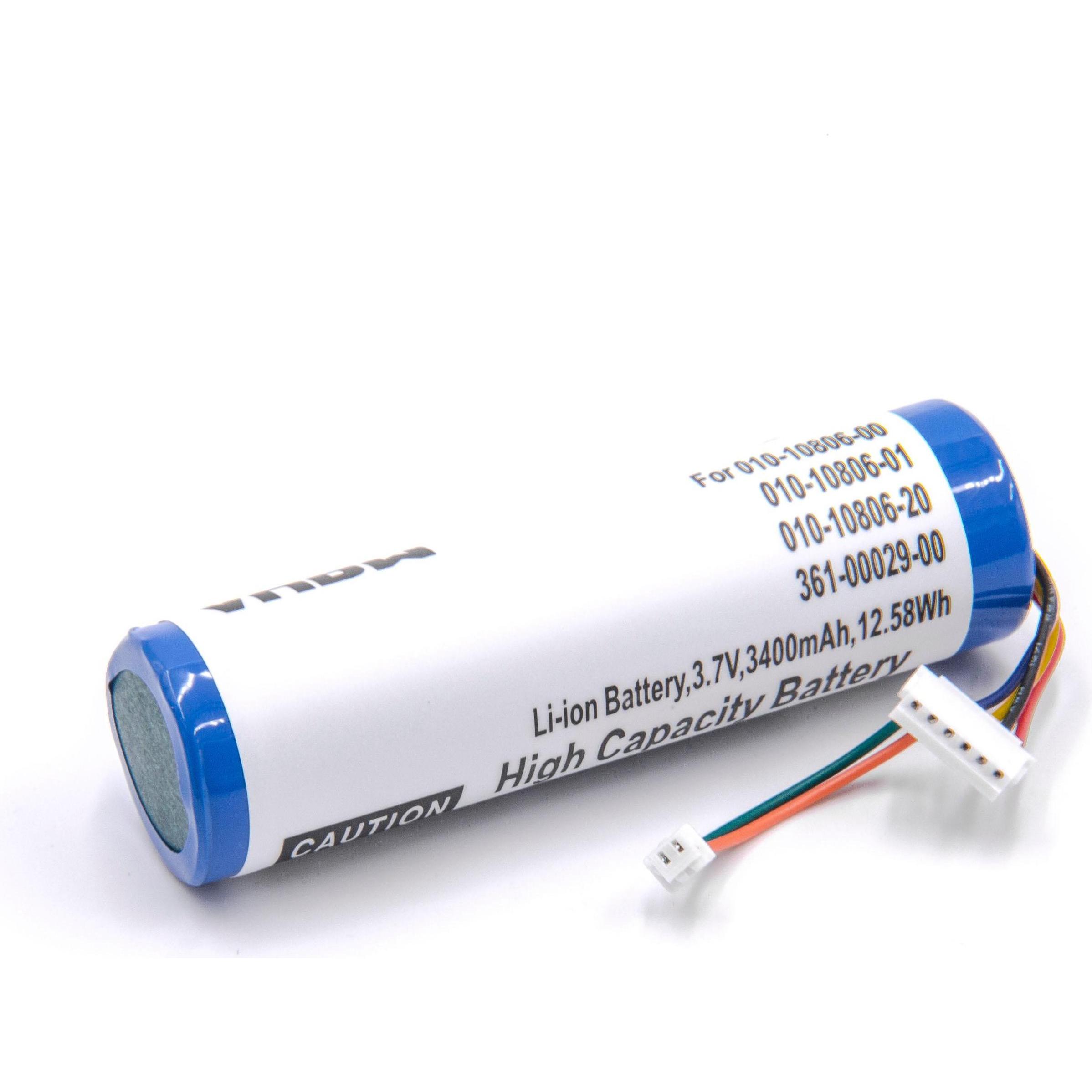 XCell Li-Ion-Akku - 3400mAh (3.7V) - für Hundehalsband Hunde-Trainer wie Garmin 010-10806-00 (1 Stk., 3400 mAh), Batteri...