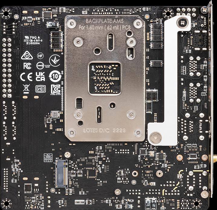 Produktbild MSI MPG B650I EDGE WIFI (AM5, AMD B650, Mini-ITX)