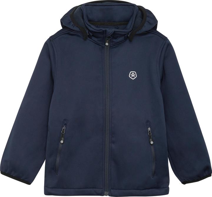 Image du produit Color Kids Softshell W. Fleece Total Eclipse (110)