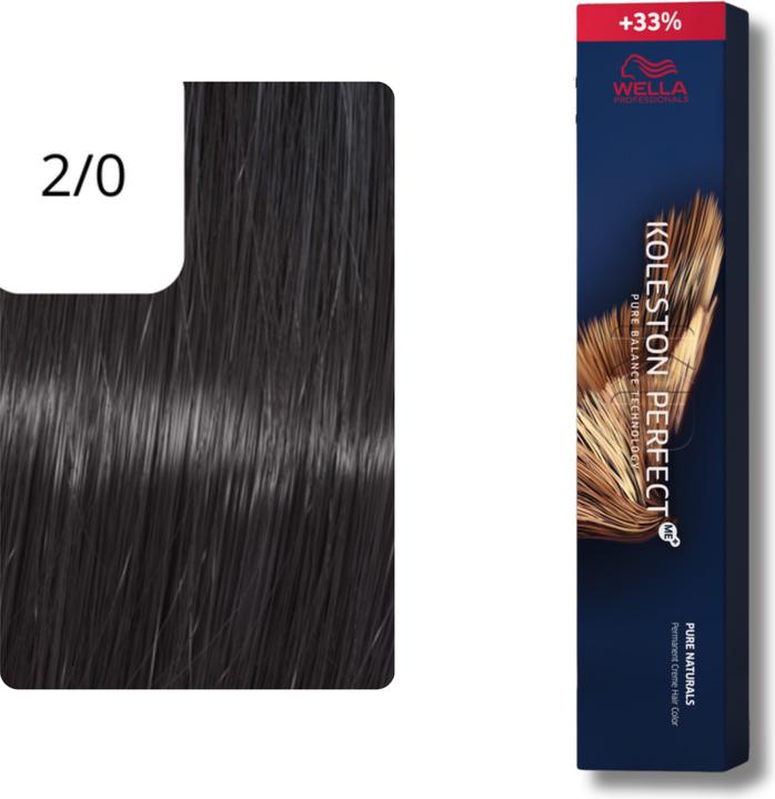 Produktbild Wella Koleston Perfect Me+XXL Haarfarbe (2/0 schwarz)
