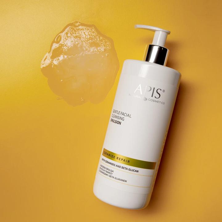 Produktbild Apis Natural Cosmetics Apis Ceramide Repair Sanfte Gesichtsreinigungsemulsion mit Ceramiden und Beta Glucan 500ml (500 ml)