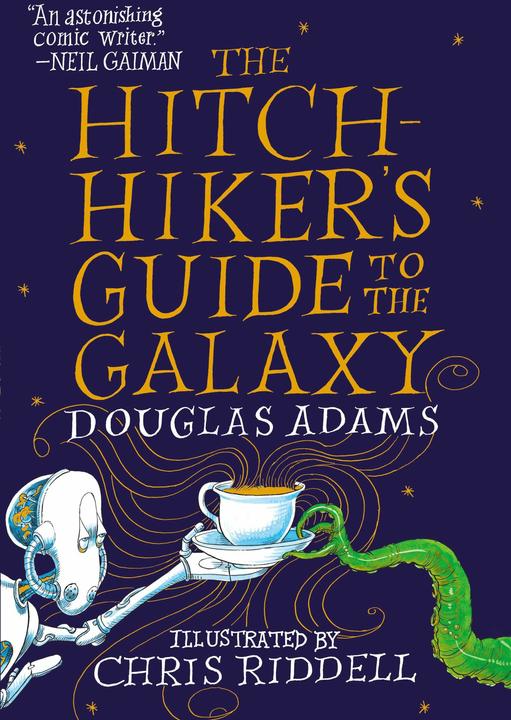 Image du produit The Hitchhiker's Guide to the Galaxy: The Illustrated Edition (Anglais, Douglas Adams, 2021)