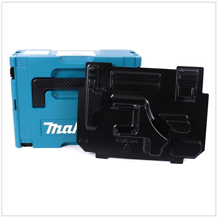Actual product image Makita MAKPAC 2 system case - with insert for BHR / DHR 202