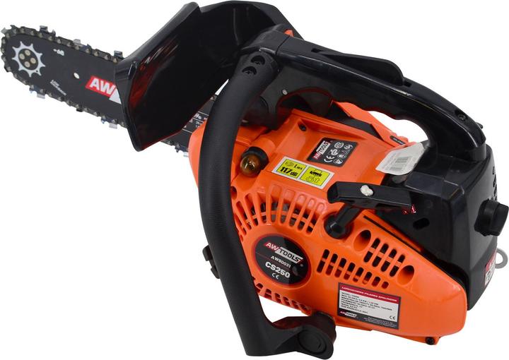 Actual product image AW Tools Gasoline pruning chainsaw 1.22HP CS250 with guide bar 10" 25cm (Petrol chain saw)