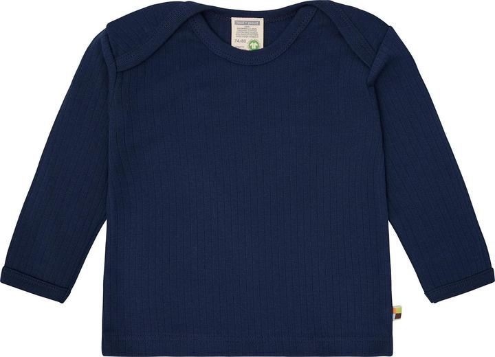 Actual product image loud + proud Shirt long sleeve plain with rib (104)