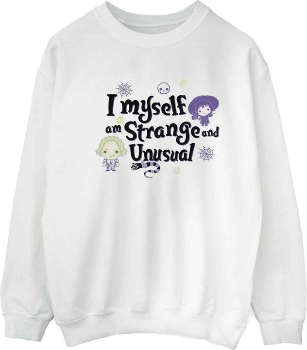 Immagine prodotto Beetlejuice I Myself Am Strange And Unusual Felpa Adulto Unisex (XXL)