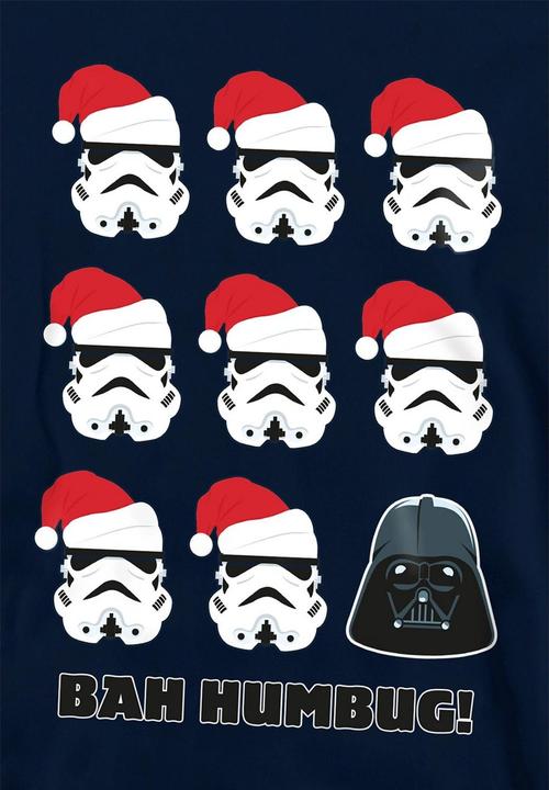 Produktbild Star Wars Bah Humbug Kapuzenpullover weihnachtliches Design (128)