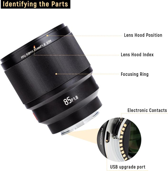 Actual product image Viltrox AF 85 mm F/1.8 Mark II (Sony E, full size)