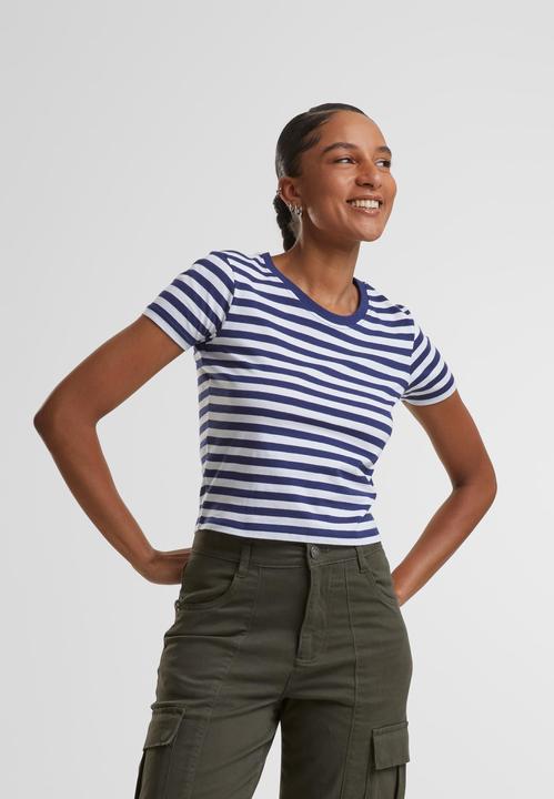 Image du produit Urban Classics Tee short à rayures pour femmes - 142651 (4XL)