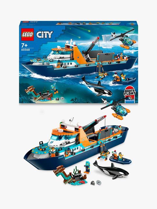 Image du produit LEGO Navire de recherche sur l'Arctique (60368, LEGO City)