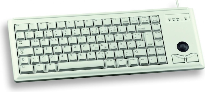 Produktbild CHERRY Compact-Keyboard mit Trackball (DE, Kabelgebunden)