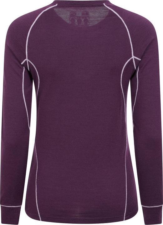 Actual product image Mountain Warehouse Womens/Ladies Asgard Merino Wool Long-Sleeved Thermal Top (44)