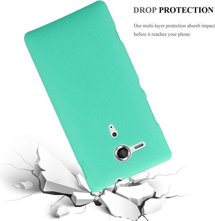 Actual product image Cadorabo Hard Cover Frosty Cover (Sony Xperia SP)
