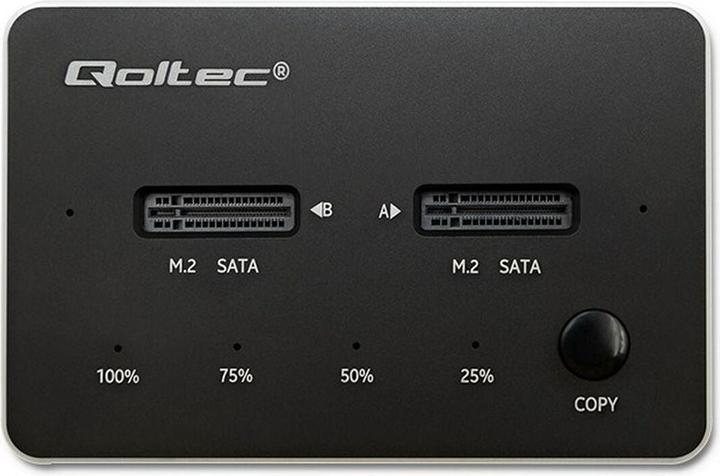 Produktbild Qoltec 50310 Drive docking station (M.2)