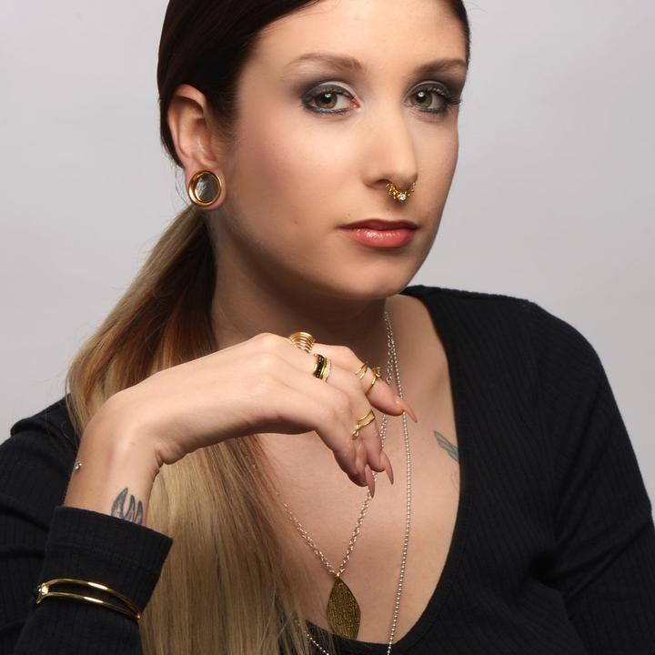 Image du produit Bijouteria Plug (Acier inoxydable, Plaqué or)