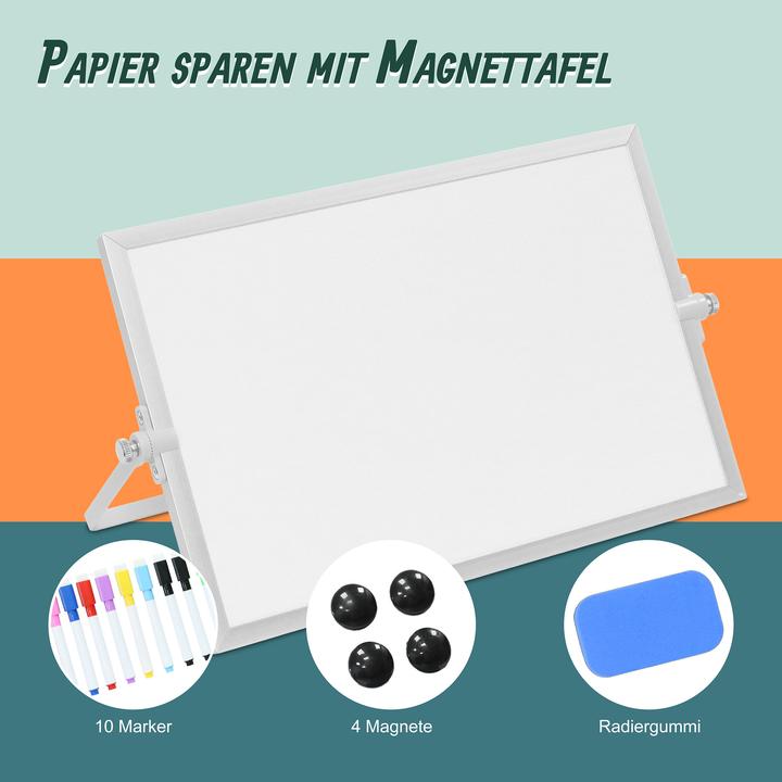 Image du produit Relaxdays Whiteboard Tisch (30 x 20 cm)