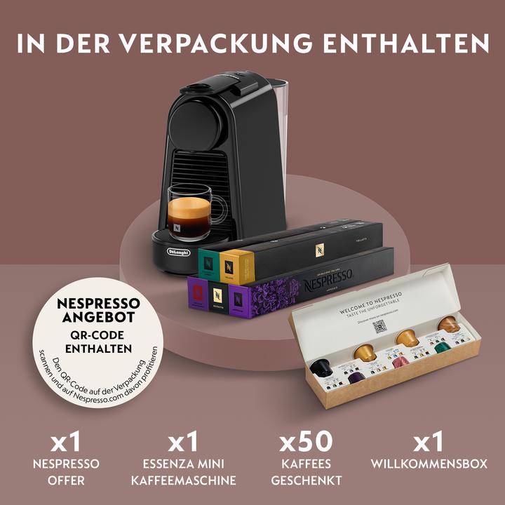 Produktbild De'Longhi Essenza Mini Welcome Pack (NESPRESSO Original)
