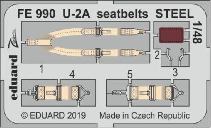 Produktbild Eduard U-2A seatbelts STEEL for AFV Club
