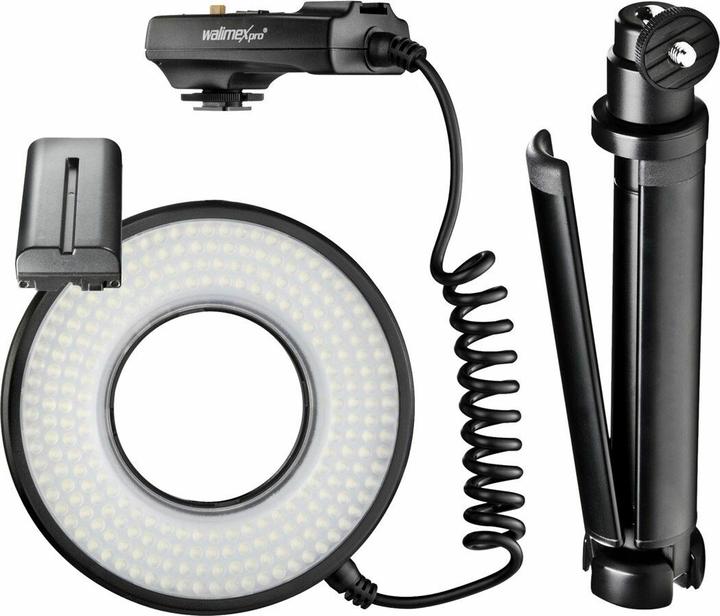 Walimex pro Pro Macro LED Ringlicht DSR 232 Set (Ringlicht)
