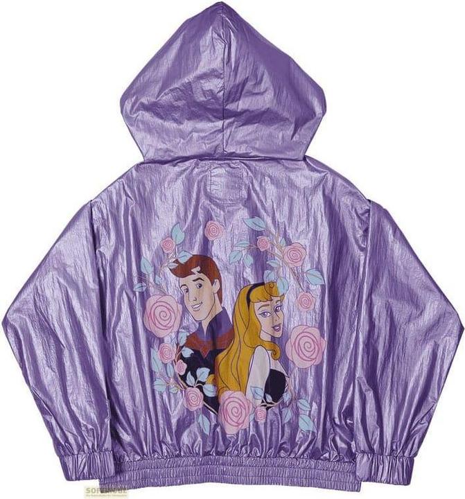 Actual product image Loungefly Disney by Windbreaker Jacket Princess Aurora & Prince Phillip Size S (S)