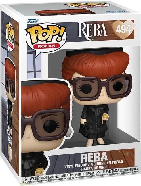 Actual product image Funko Reba McEntire POP! Rocks Vinyl Figurine Fancy 9 cm