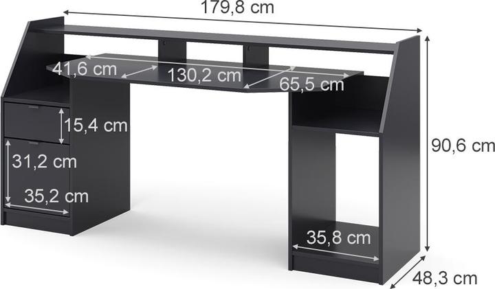 Actual product image Vicco Tisch Joel