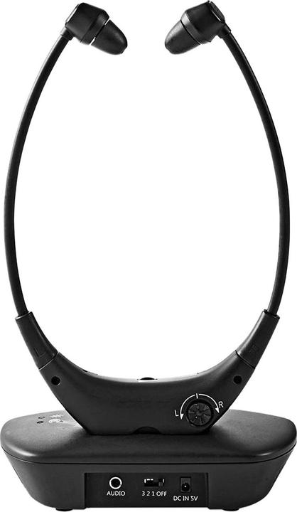Actual product image Nedis HPRF010BK (No noise cancellation, 4.50 h, Wireless)