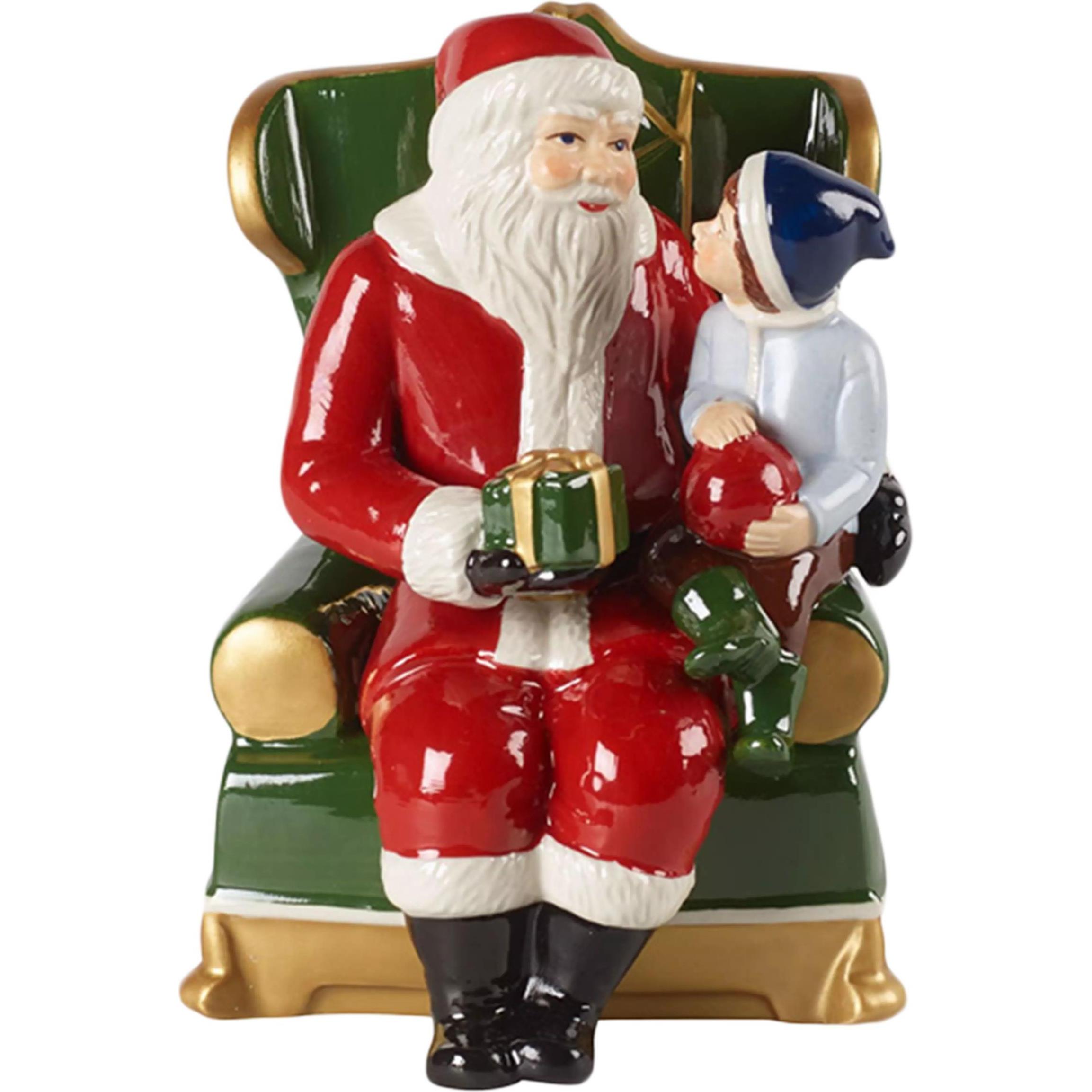 Villeroy & Boch, Weihnachtsdeko, Deko Santa auf Sessel