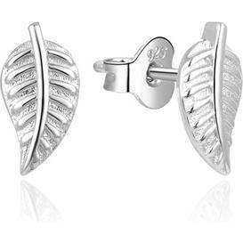 Beneto, Ohrringe, Fine silver earrings Leaflets AGUP2141L (L)