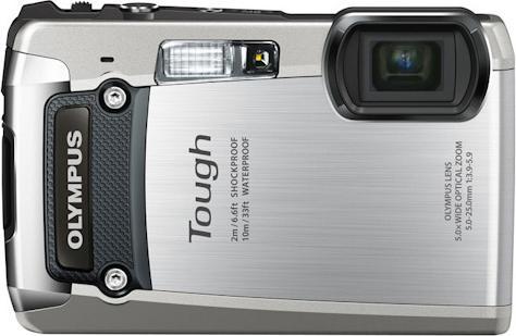 Actual product image Olympus Tough TG-820, 12MP, 3D, 5x Zoom, Waterproof, Silver (1/2,3'')