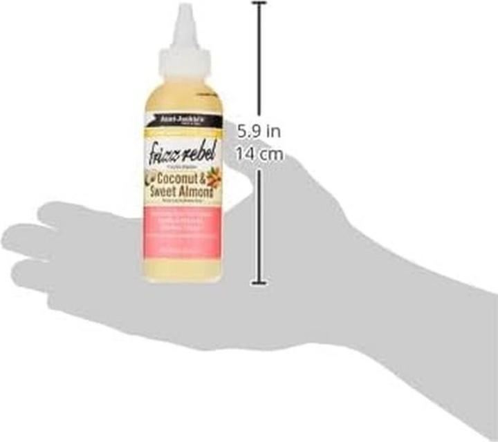 Immagine prodotto Aunt Jackie's Frizz Rebel con olio di cocco e mandorle dolci 118ml (118 ml)