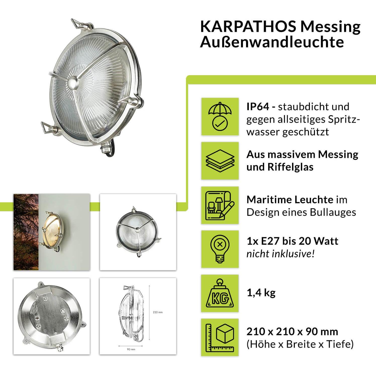 Thumbnail - Licht-Erlebnisse, Gartenbeleuchtung, Karpahtos (E27, IP64)