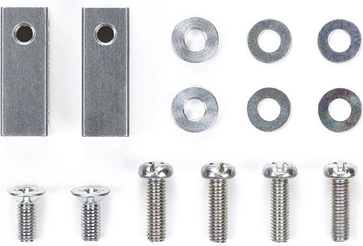 Actual product image Tamiya Servo mount aluminum short