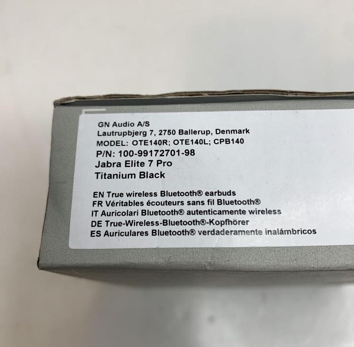 Produktbild Jabra Elite 7 Pro (Aktive Geräuschunterdrückung, 8 h, Kabellos)