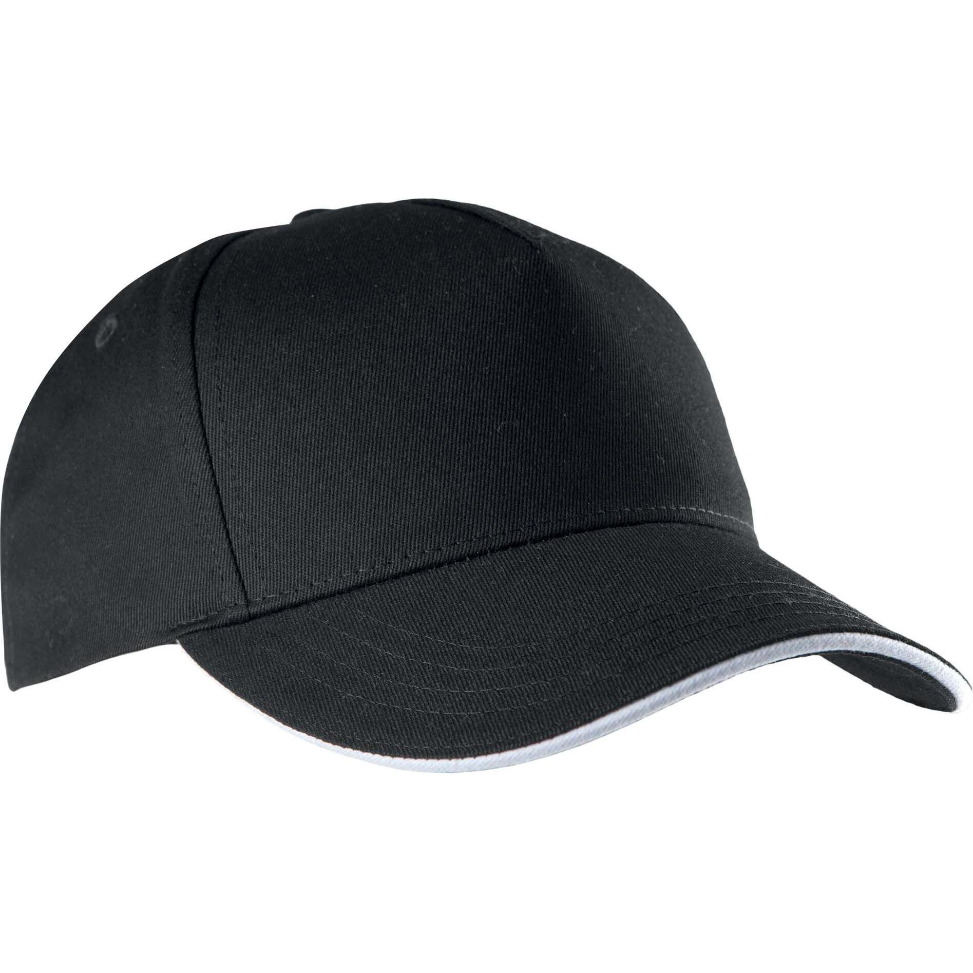 K-up, Cap, kappe, Schwarz, (One Size)