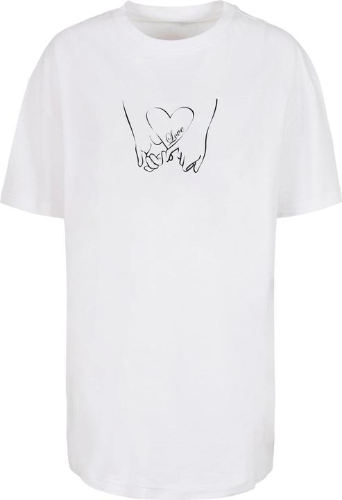 Actual product image Merchcode Ladies Love 2 Oversized Boyfriend Tee - 118337 (3XL)