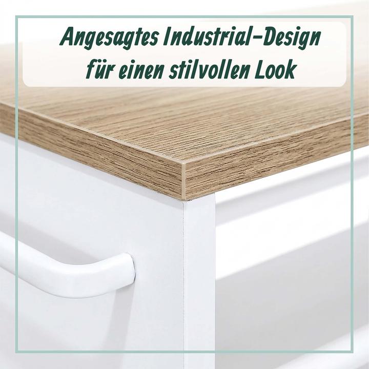 Image du produit Relaxdays chariot de niche (15 x 45 x 80 cm)
