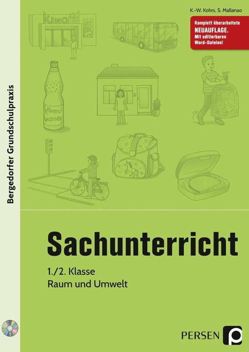 Actual product image Sachunterricht - 1./2. Klasse, Raum und Umwelt (German, S. Mallanao, K. -W. Kohrs, 2021)