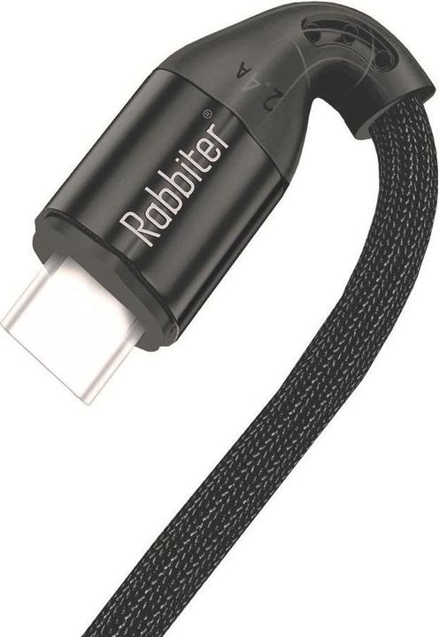 Rabbiter Power USB-C Kabel (2 m, USB 3.2 Gen 1, 100 W)