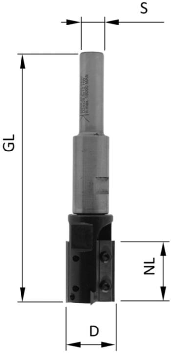 Actual product image Hws Insert grooving cutter for TECTUS TE series 300, 500, 600