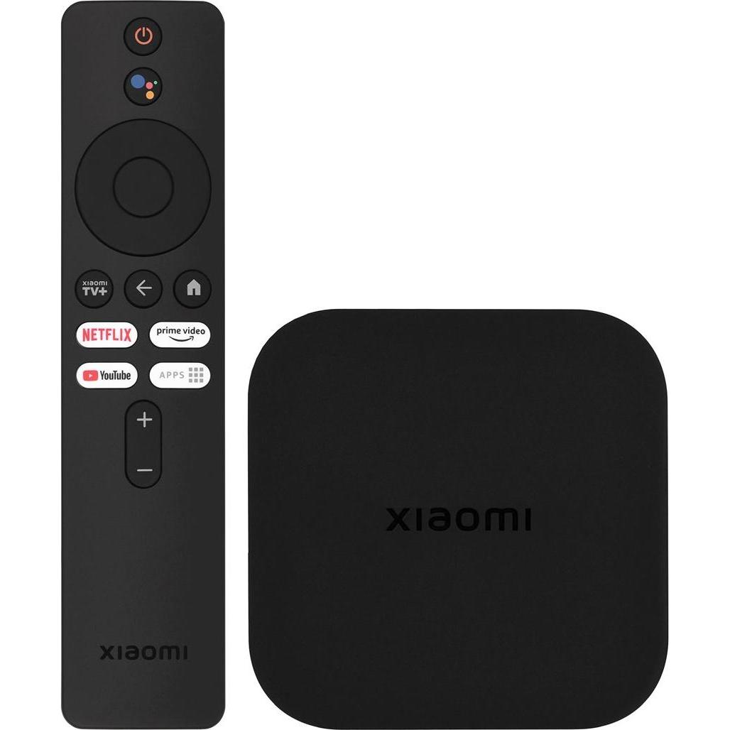 Xiaomi TV Box S 4K (2nd. Gen) (Google Assistant), Streaming Media Player, Schwarz