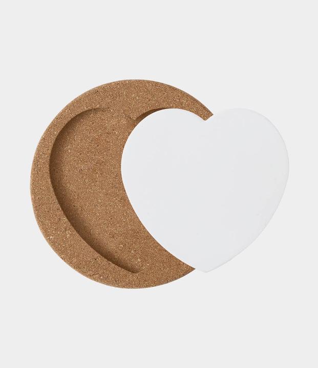 Image du produit I Am Creative Dessous de plat en liège, dessous de poêle et de casserole, coeur, 5 pcs. (5 x, Dessous de poêle)