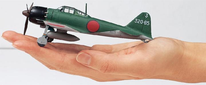 Actual product image Tamiya Mitsubishi A6M5 Zero Fighter ZEKE